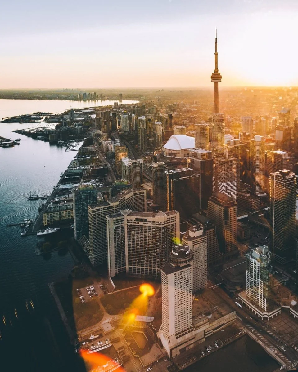 Paint By Numbers | Toronto - Aerial Photo Of City During Golden Hour