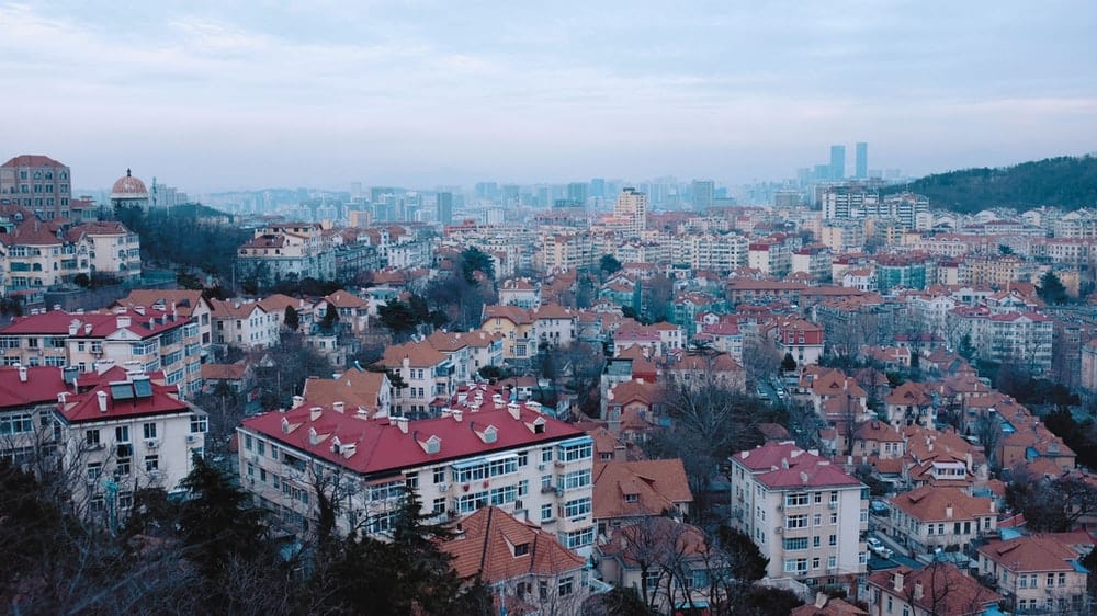 Paint By Numbers | Qingdao - Aerial Photo Of Cityscape During Daytime