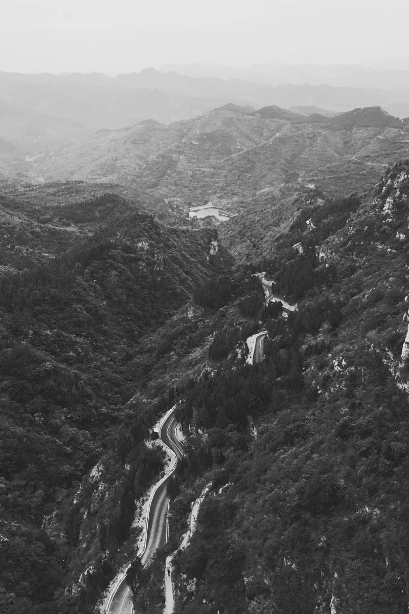 Paint By Numbers | Zibo - Aerial Photograph Of Mountain Ranges