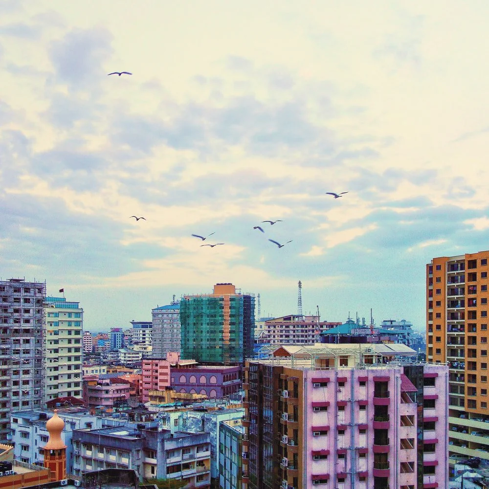 Paint By Numbers | Dar Es Salaam - Aerial Photography Of High-Rise Building