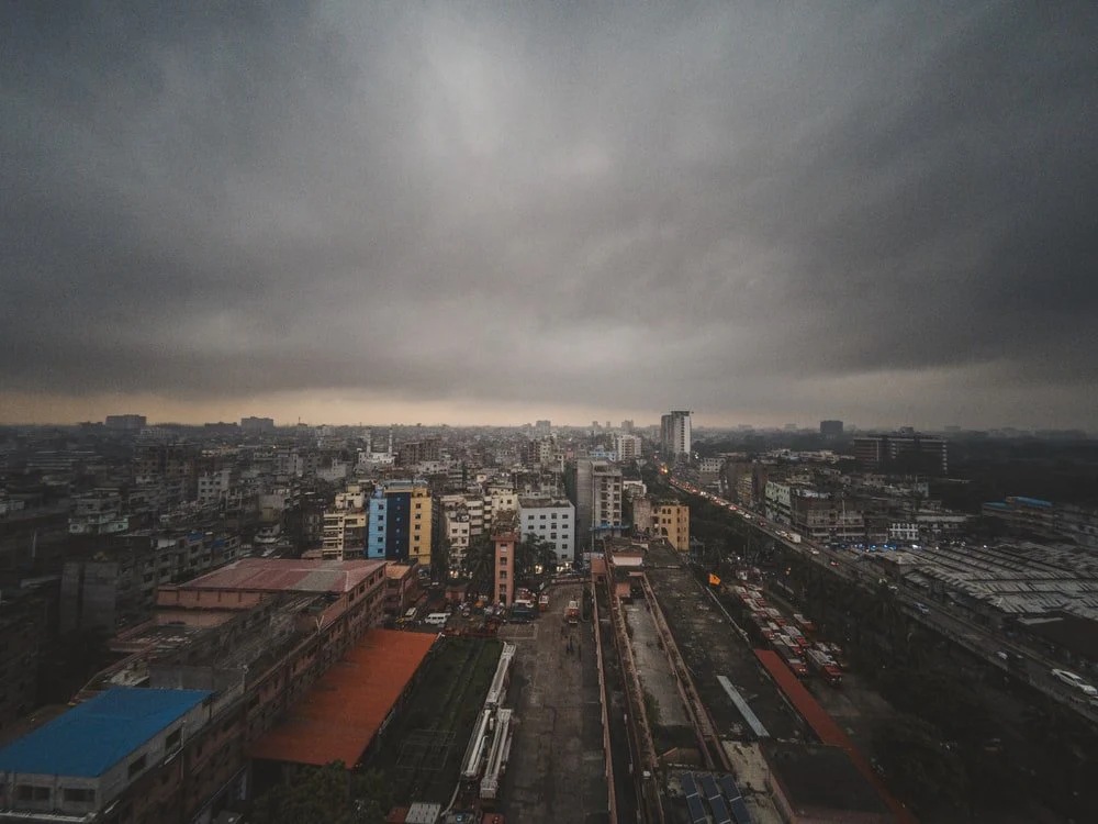 Paint By Numbers | Dhaka - Aerial Photography Of High Rise Buildings