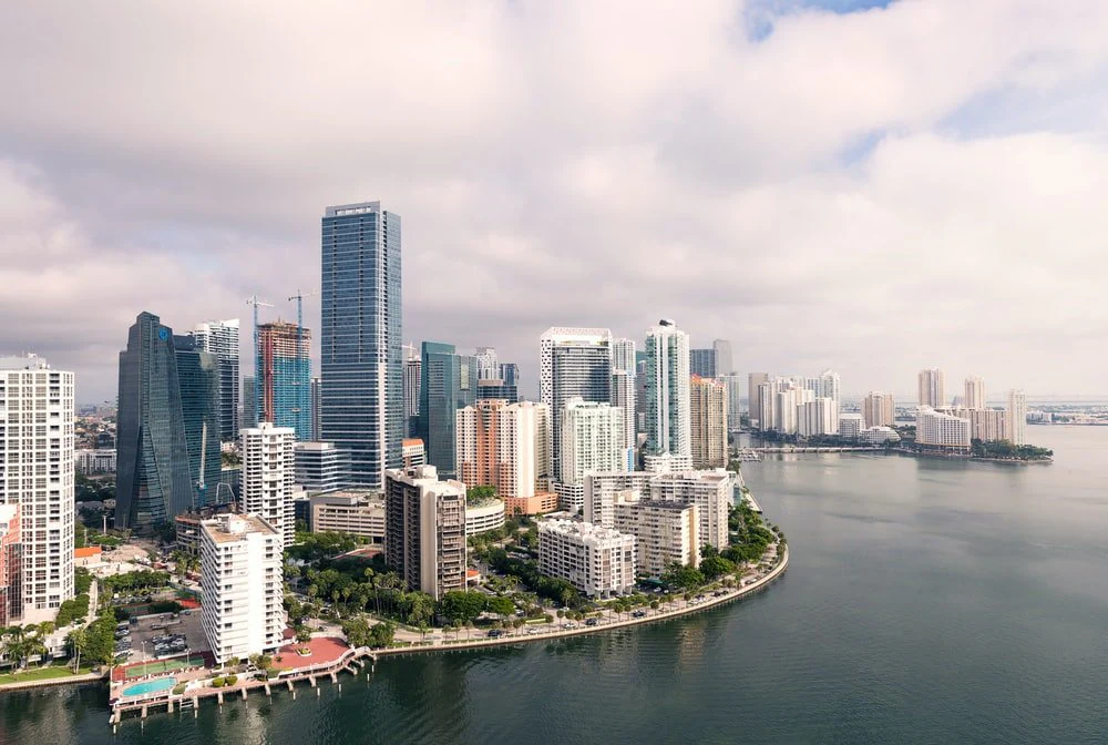 Paint By Numbers | Miami - Aerial Photography Of High-Rise Buildings Near Sea