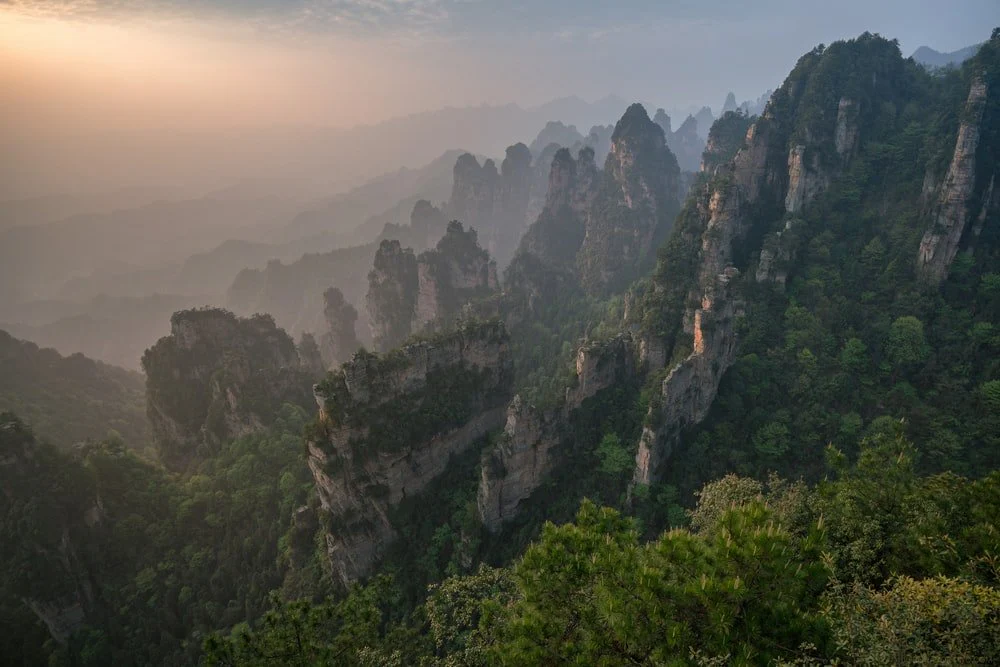 Paint By Numbers | Huaihua - Aerial View Of Mountains
