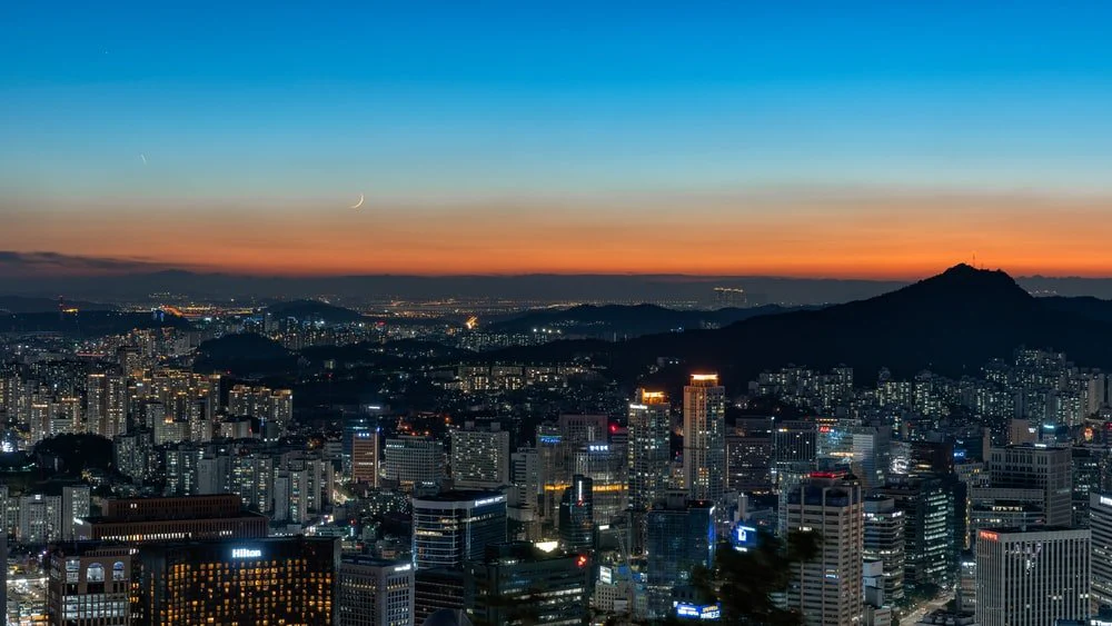 Paint By Numbers | Areal View Of Building During Nighttime