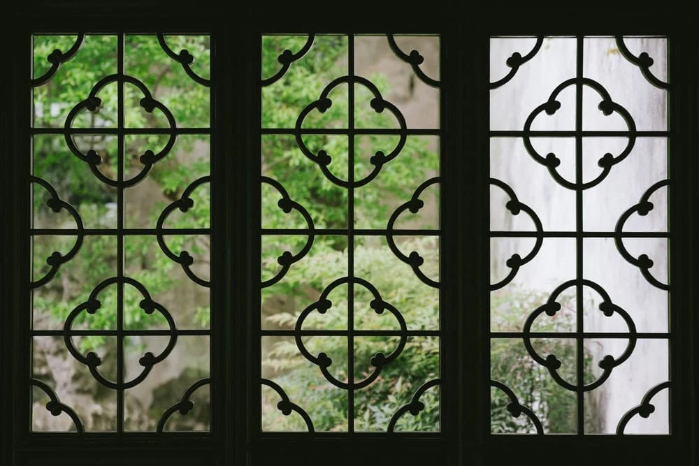 Paint By Numbers | Suzhou - Black Metal Window