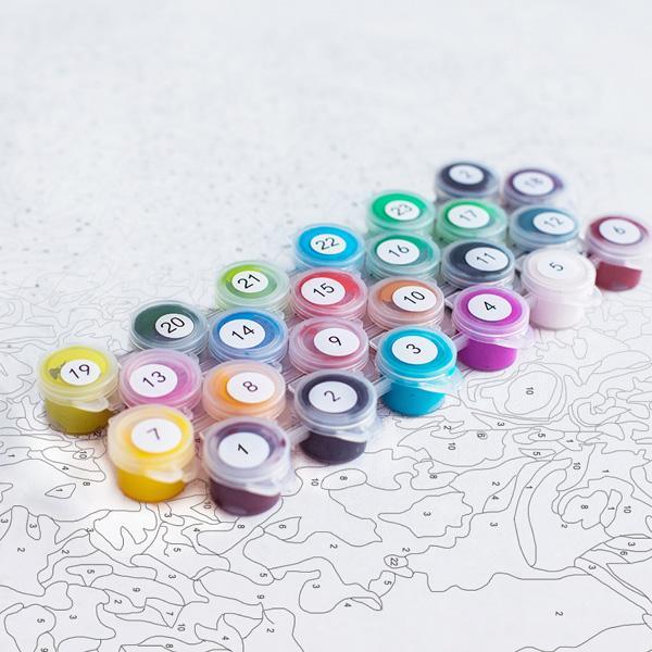 Paint By Numbers | Ape - Black Monkey Hanging On Rope - Image 4