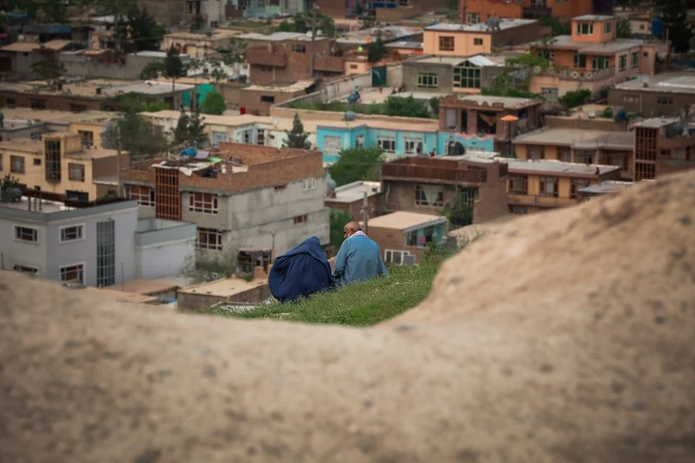 Paint By Numbers | Kabul - Brown And White Concrete Houses