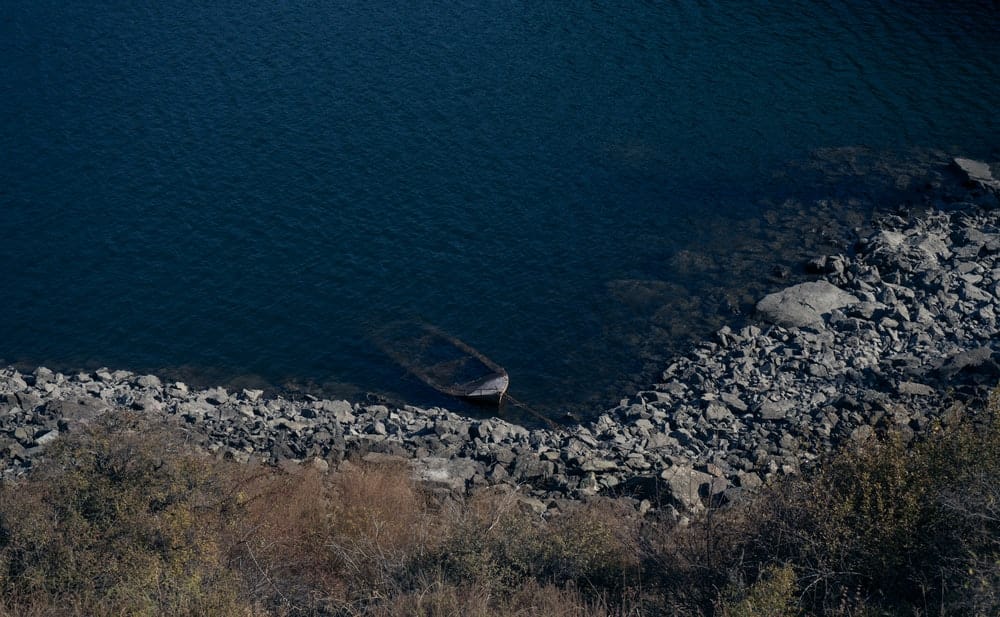 Paint By Numbers | Ürümqi - Brown Boat Beside Body Of Water