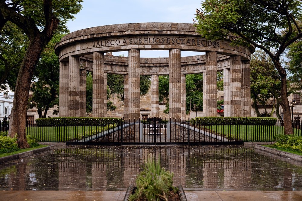 Paint By Numbers | Guadalajara - Brown Memorial Near Trees
