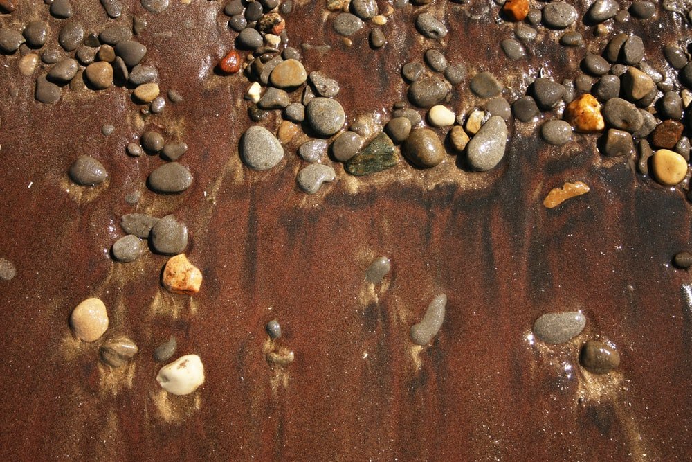 Paint By Numbers | Brown Sand With Stones