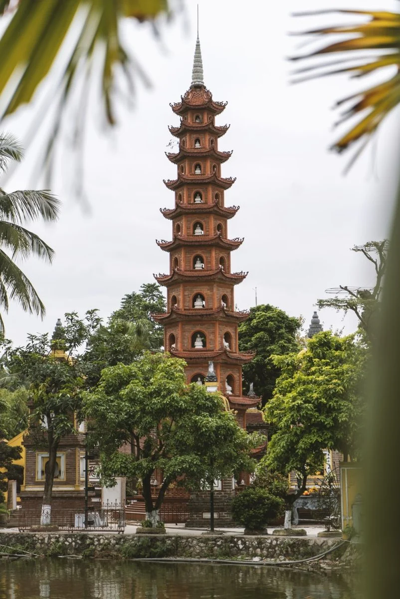 Paint By Numbers | Hanoi - Brown Temple