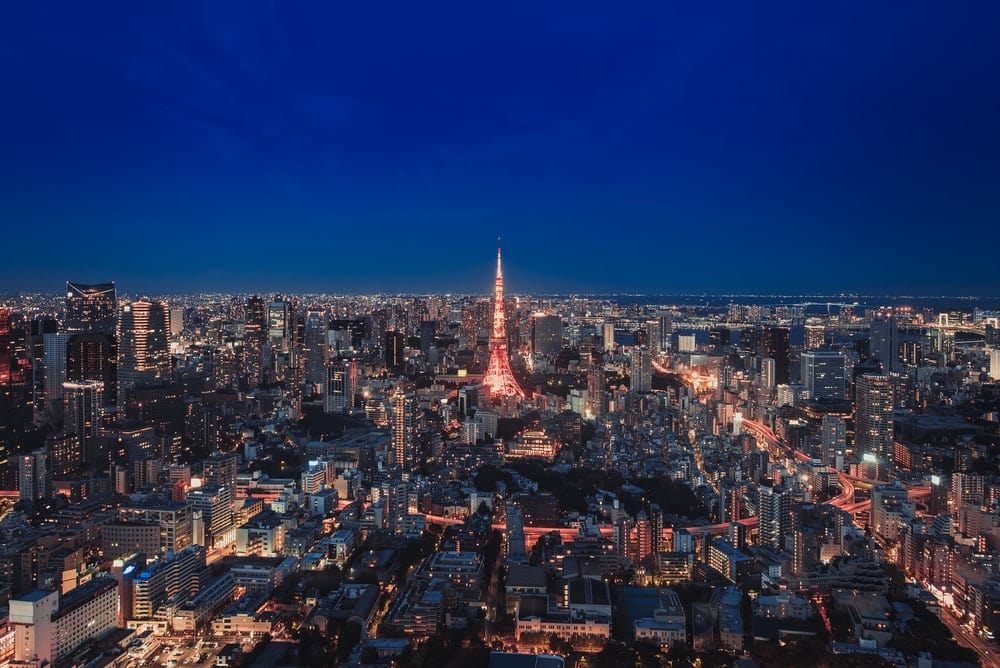 Paint By Numbers | Tokyo - City During Nighttime