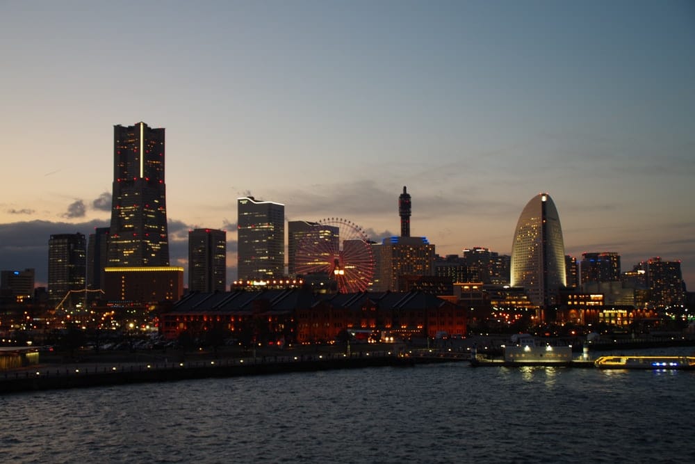 Paint By Numbers | Yokohama - City Scape Scenery During Sunset