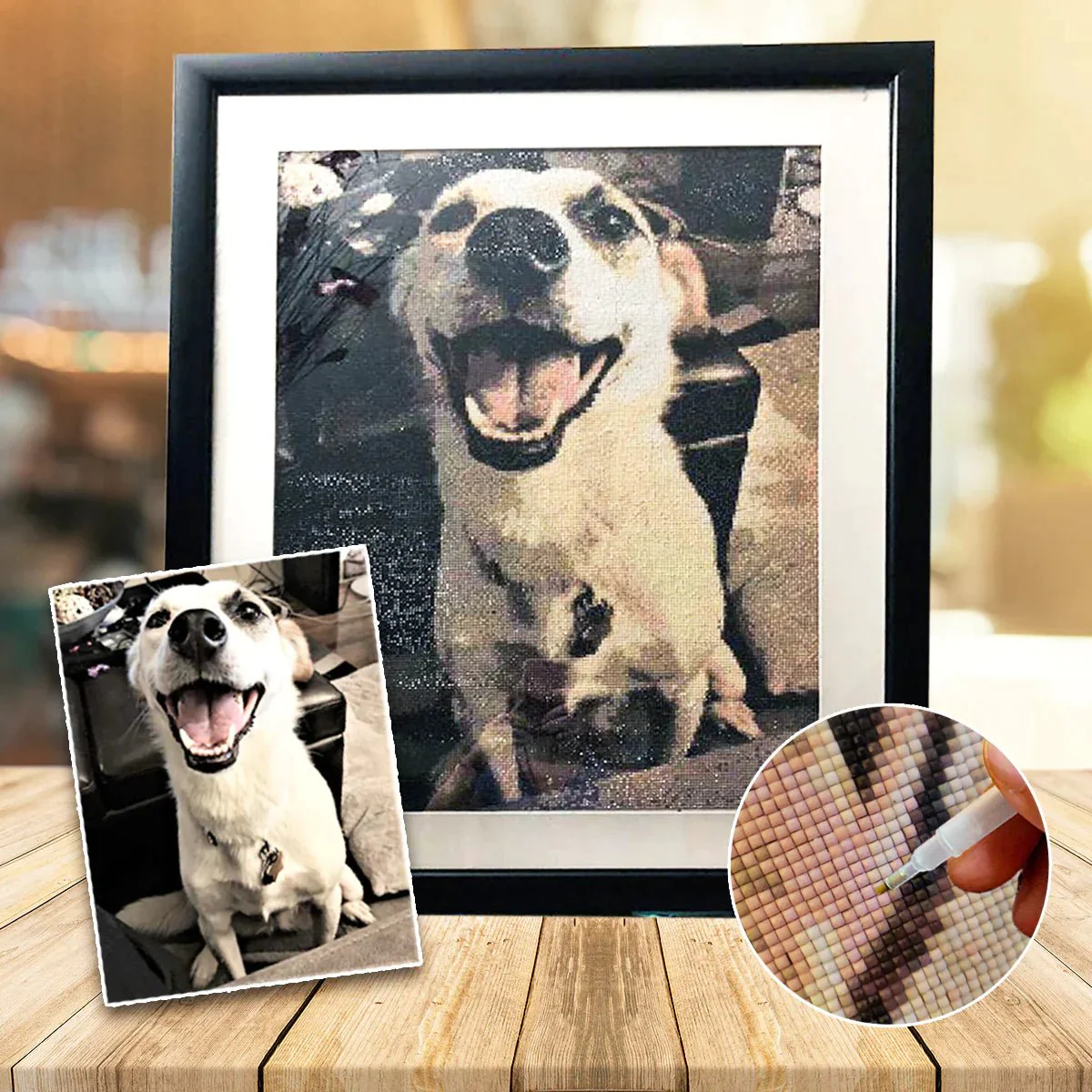 Custom Diamond Painting Art | Just Upload Your Photo