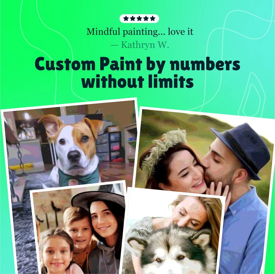 Custom Paint By Numbers Kit | Just Upload Your Picture! - Image 5