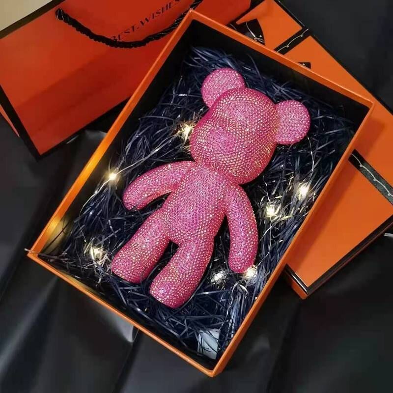 Diamond Painting Fluid Bear Kit with Gems - Image 14