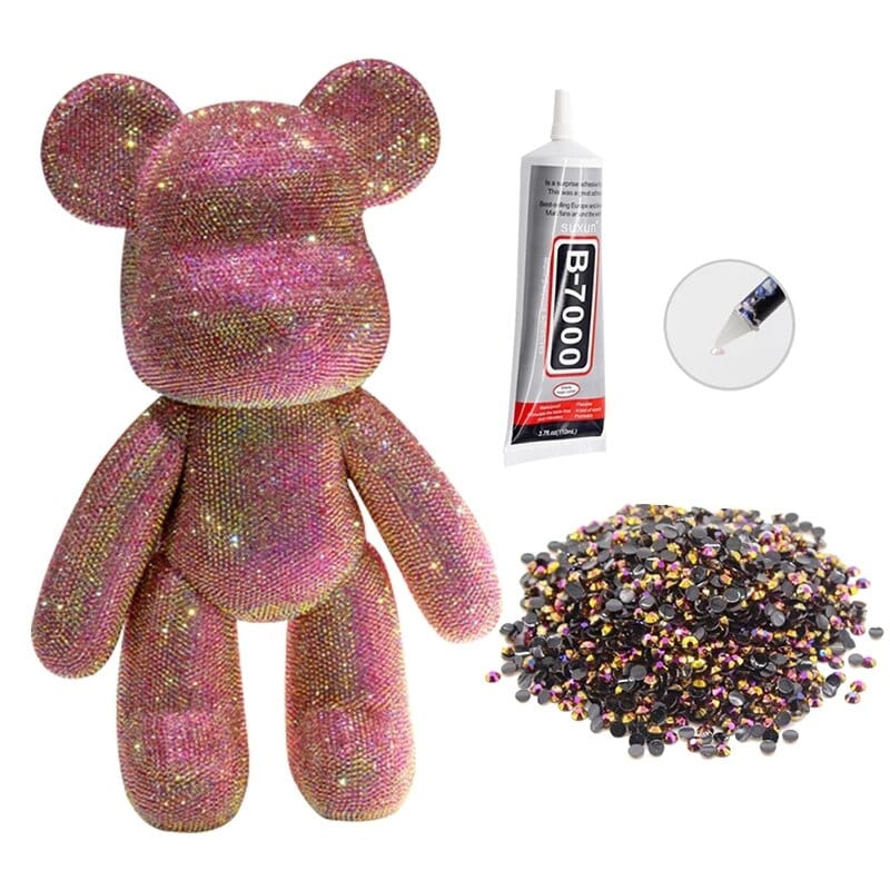 Diamond Painting Fluid Bear Kit with Gems - Image 16