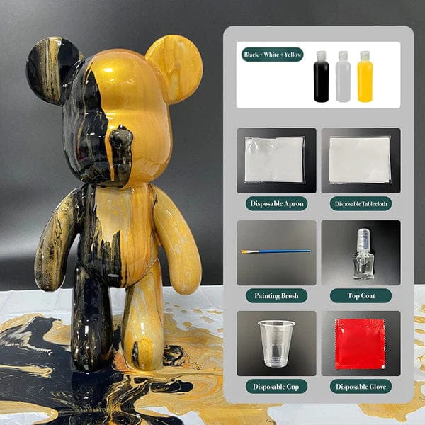 Fluid Bear DIY Kit with Paint Set - Image 18