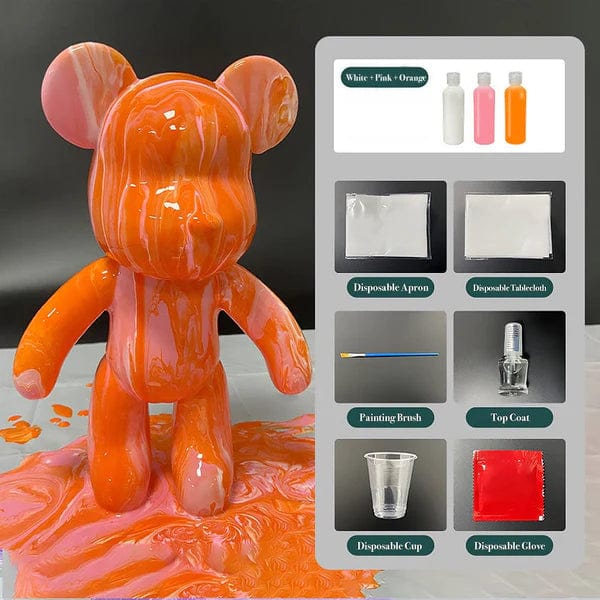 Fluid Bear DIY Kit with Paint Set - Image 22