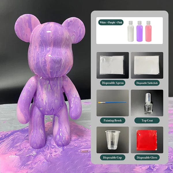 Fluid Bear DIY Kit with Paint Set - Image 25