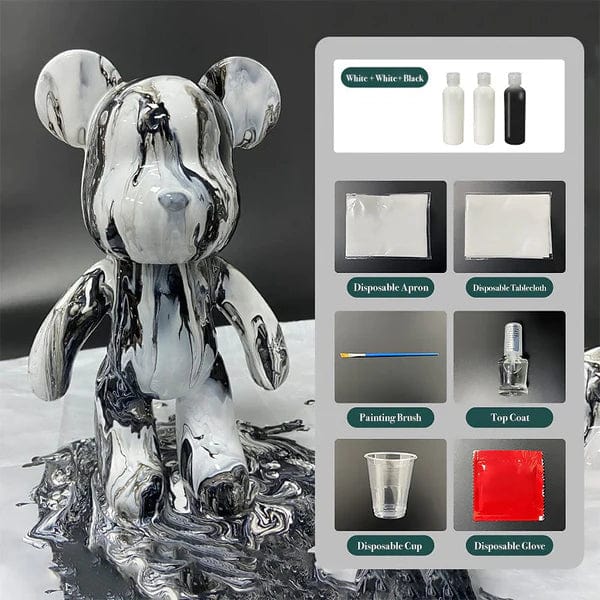 Fluid Bear DIY Kit with Paint Set - Image 26