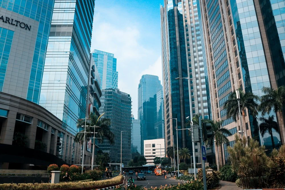 Paint By Numbers | Jakarta - Glass High-Rise Buildings During Daytime