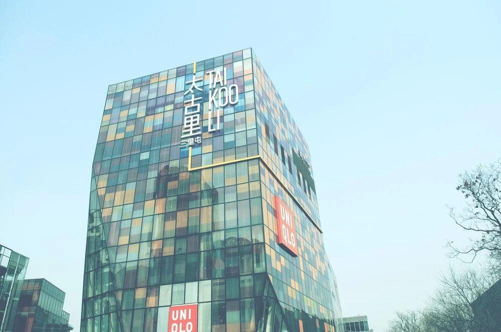 Paint By Numbers | Chaoyang - Gray And Blue Concrete Building