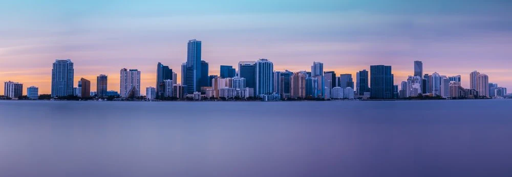 Paint By Numbers | Miami - Landscape Photo Of Buildings