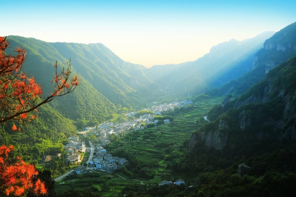 Paint By Numbers | Wenzhou - Landscape Photography Of Mountains And Trees
