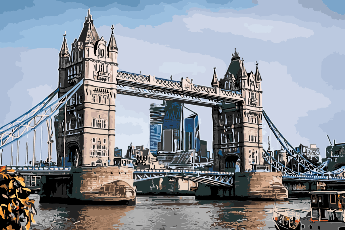 Paint By Numbers | London - London Bridge, London