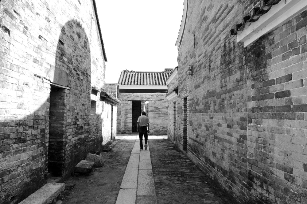 Paint By Numbers | Qingyuan - Man In Black Jacket Walking On Street During Daytime