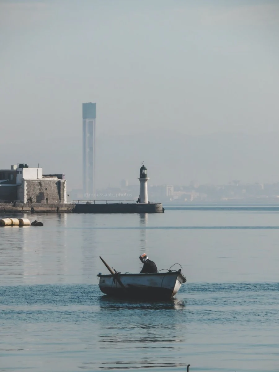 Paint By Numbers | Algiers - Man In Black Shirt Riding On Boat During Daytime