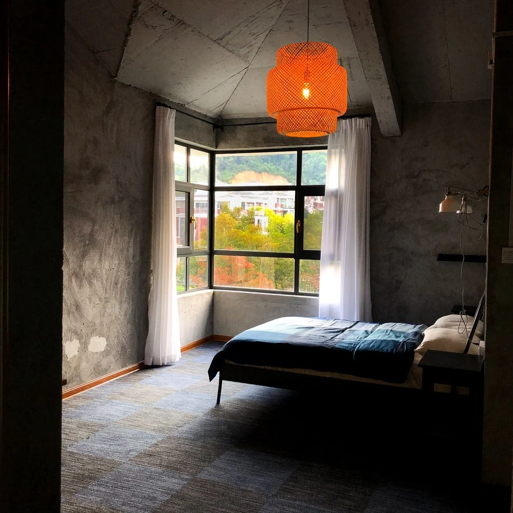 Paint By Numbers | Jiujiang - Orange Framed Pendant Lamp