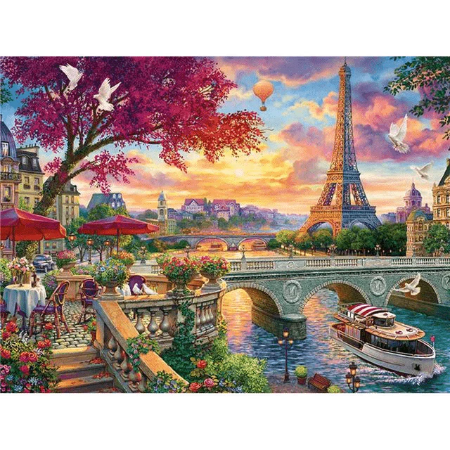 Paint By Numbers | Blooming Paris