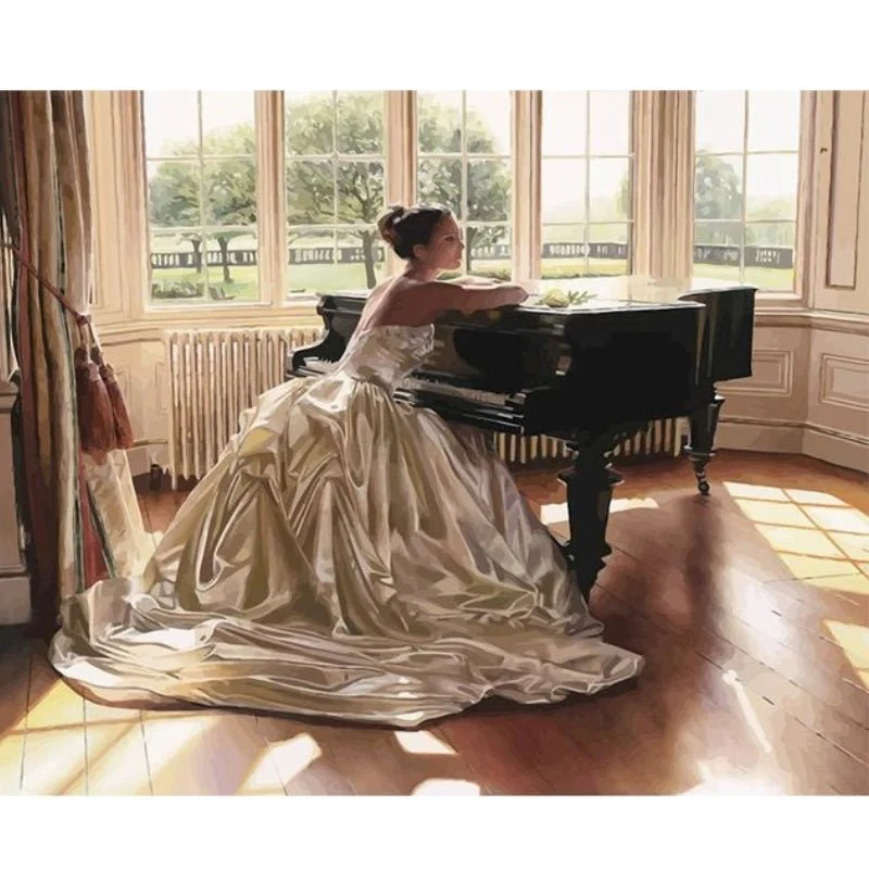 Paint By Numbers | Bride's Portrait
