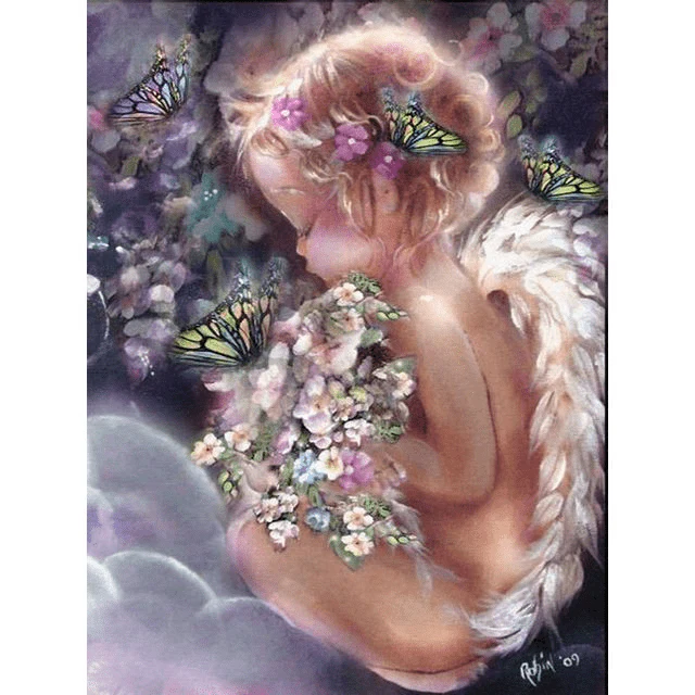 Paint By Numbers | Butterfly Angel