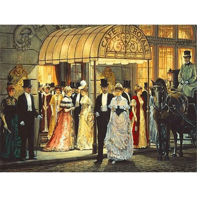 Paint By Numbers | Cafe Royale