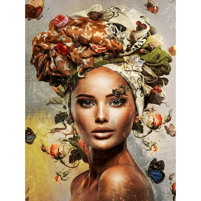 Paint By Numbers | Goddess in Turban