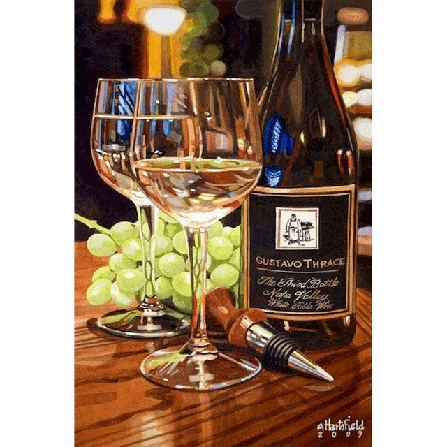 Paint By Numbers | Gustavo Thrace Wine Bottle