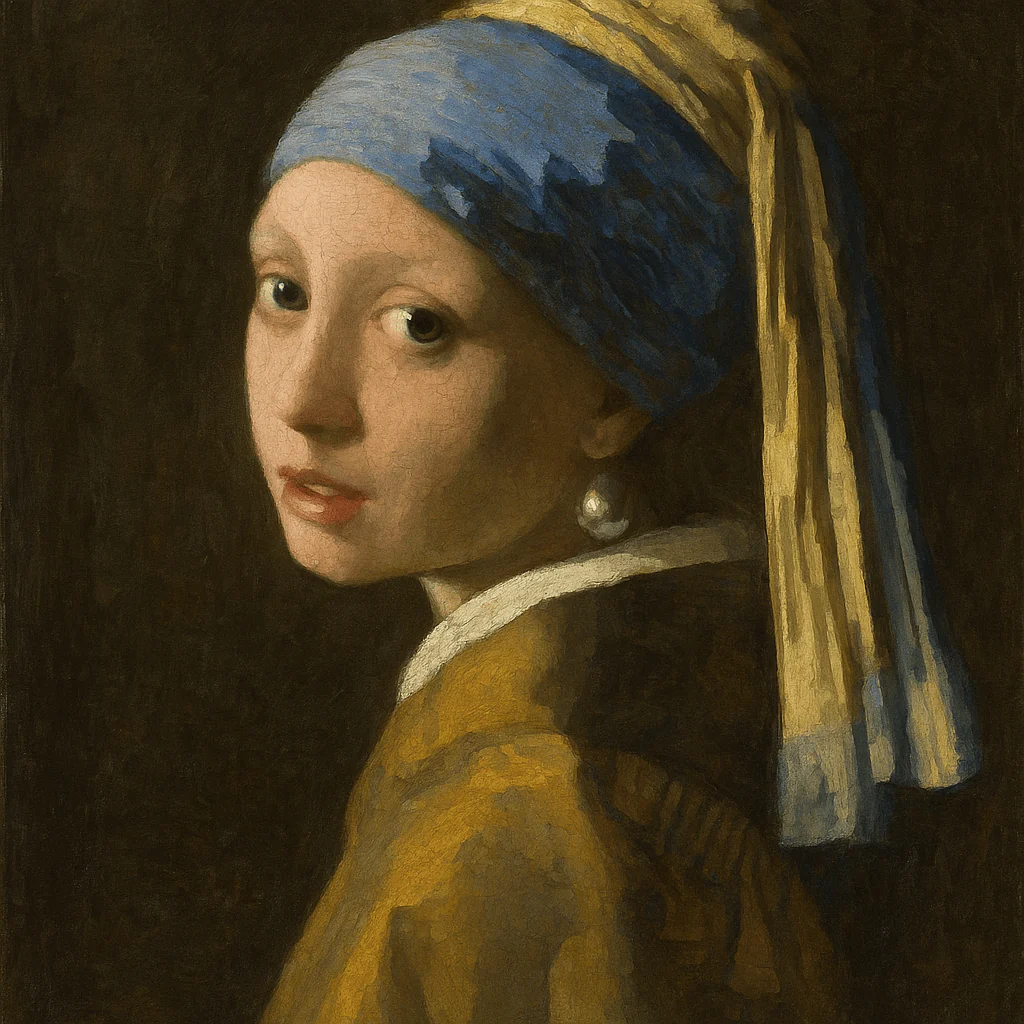 Paint By Numbers | Pearl Portrait
