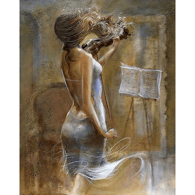 Paint By Numbers | Playing Violin Gracefully