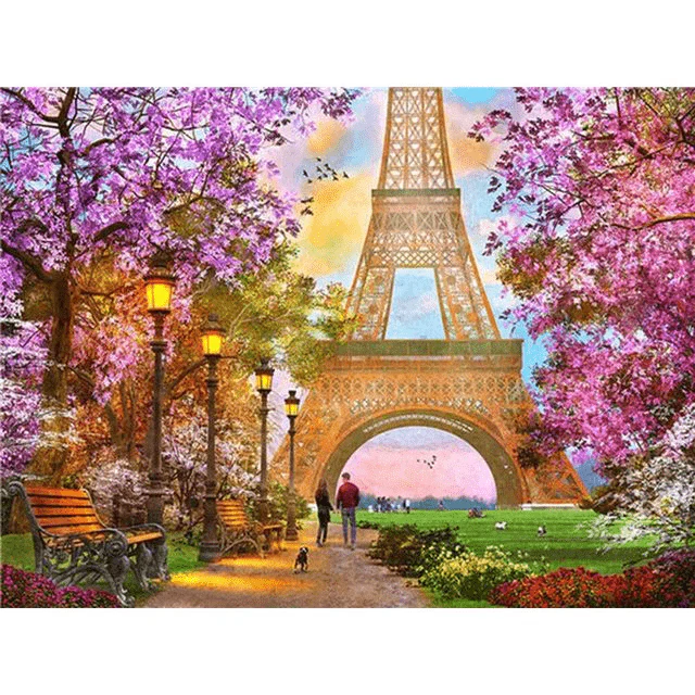 Paint By Numbers | Spring Time in Paris