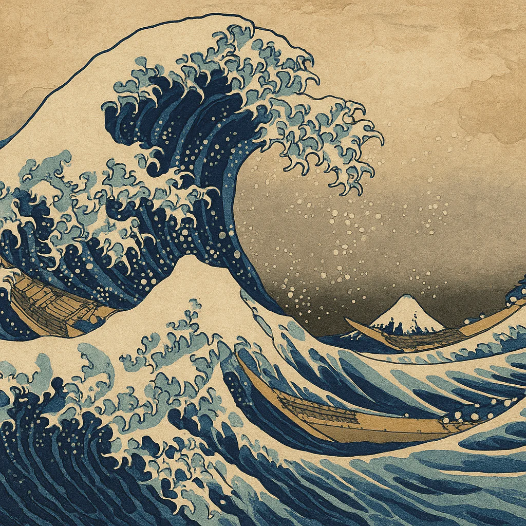 Paint By Numbers | The Great Wave