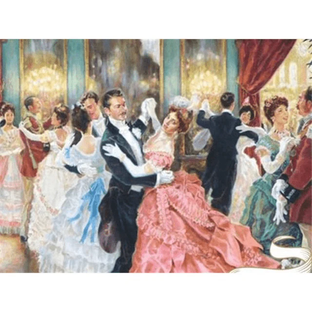 Paint By Numbers | Vintage Ballroom