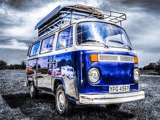 Paint By Numbers | Volkswagen Camper Van