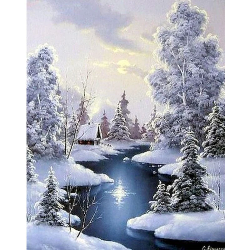 Paint By Numbers | Winter Wonderland