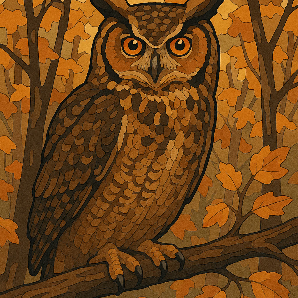 Paint By Numbers | Wise Owl Portrait