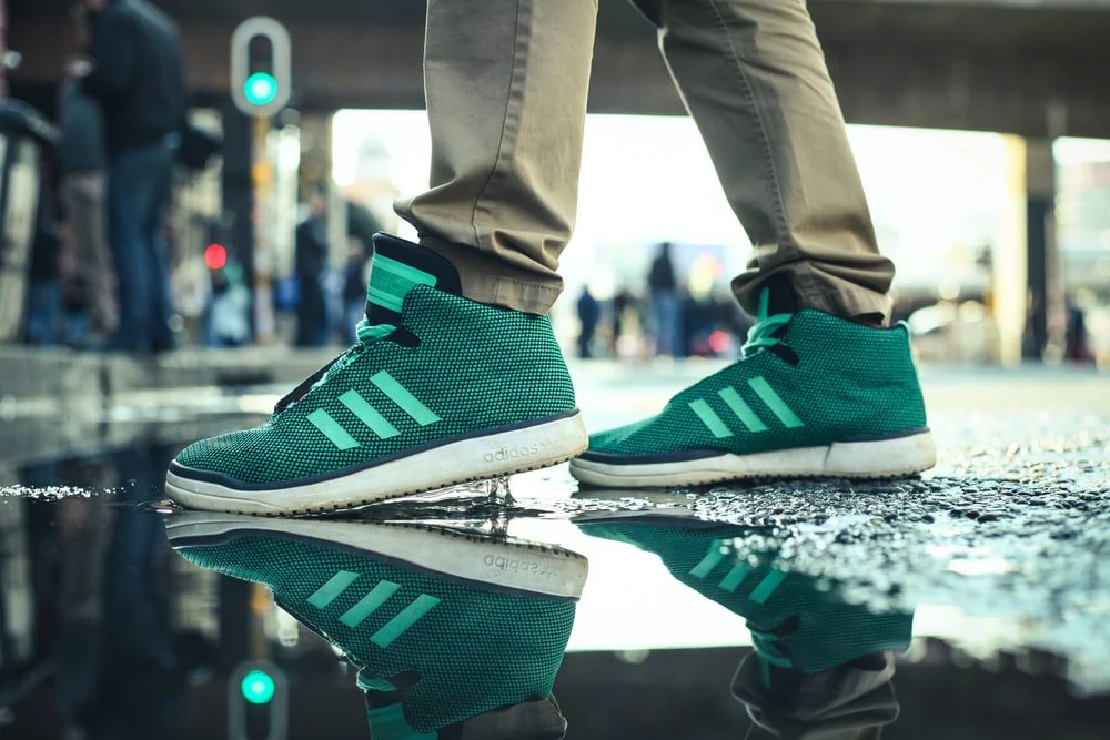 Paint By Numbers | Johannesburg - Person In Green And White Nike Sneakers