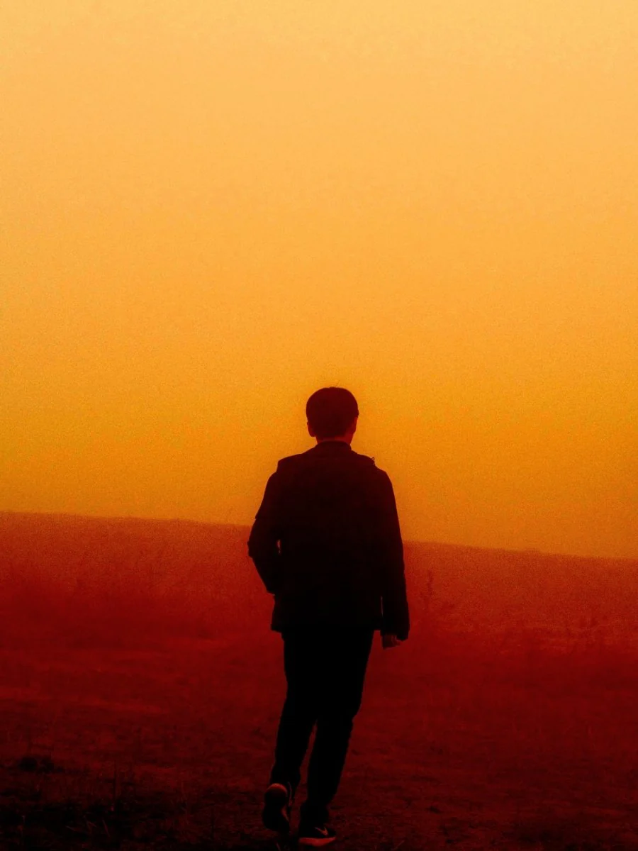 Paint By Numbers | Anqing - Person Walking On Misty Area