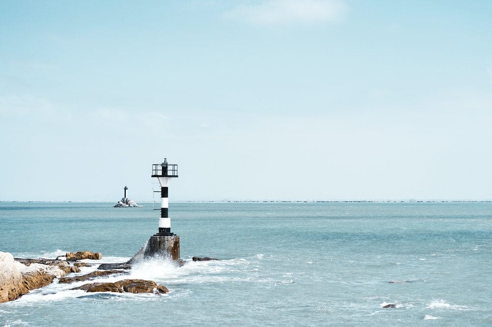 Paint By Numbers | Zhangzhou - Photography Of White And Black Lighthouse